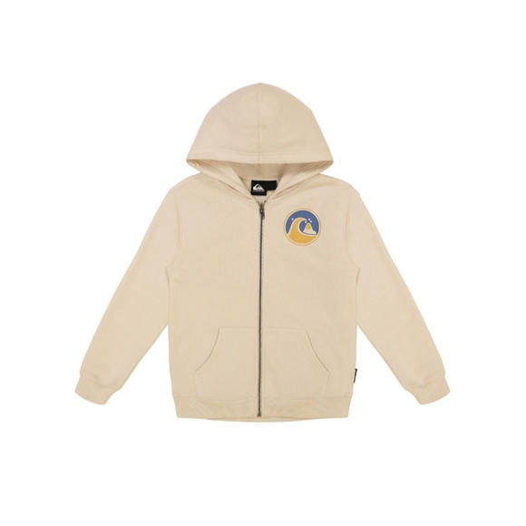 Quiksilver Boys Fleece Zip-Up Hoodie Jacket Medium NWT - Picture 1 of 6